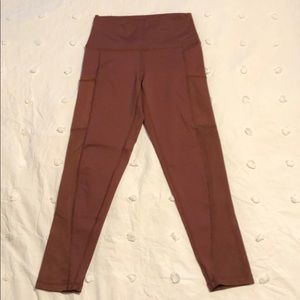 Aerie 7/8 Leggings with Mesh Detail